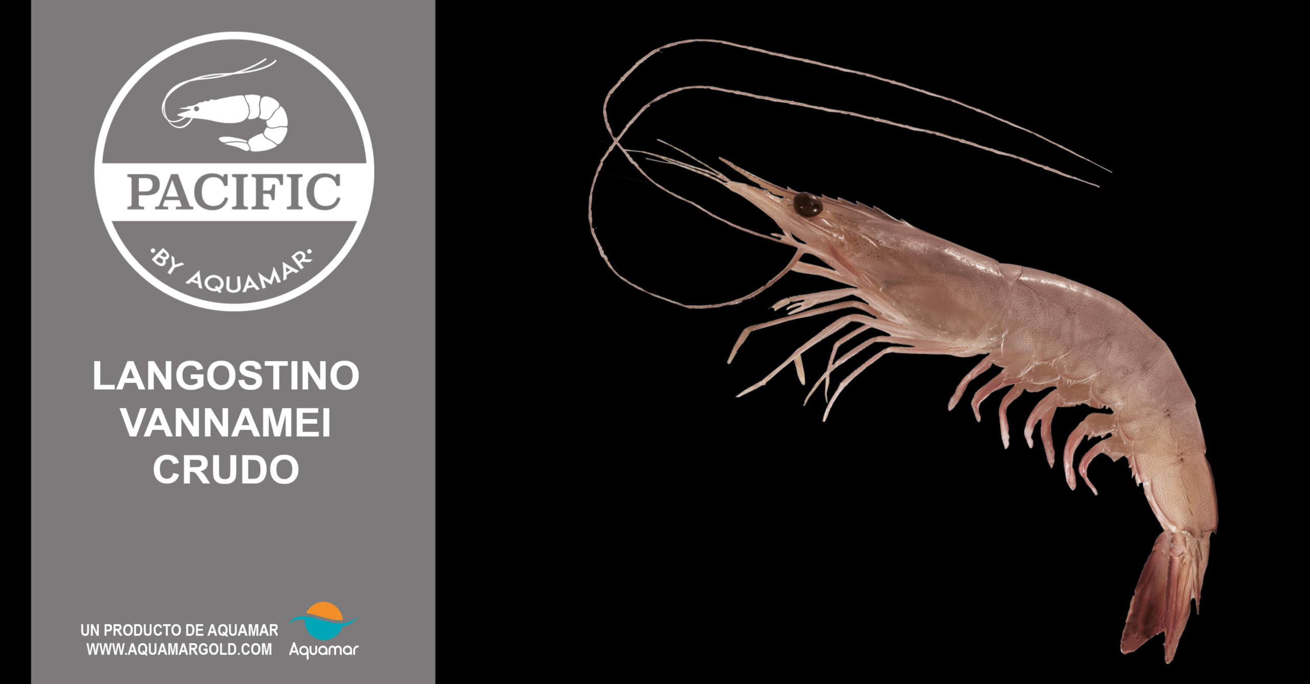 Estuche de Colas de langostino crudo PACIFIC by Aquamar